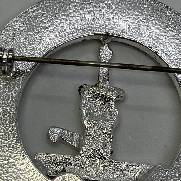 Vintage Pewter Per Ardua 'Through Difficulty' Scottish Irish Clan Pin Ren Fair - Picture 6 of 12